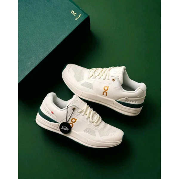 Elegant On Cloud The Roger Pro X Beams Ivory Shoes Evergreen For Men (SUP1837) - stayhit.in
