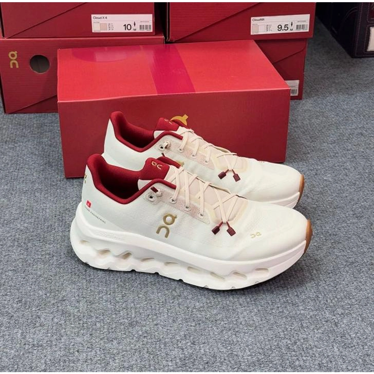 Elegant On Cloud Tilt Pearl Shoes Ivory Year Of The Snake For Men (SUP1909) - stayhit.in Elegant On Cloud Tilt Pearl Shoes Ivory Year Of The Snake For Men (SUP1909) - stayhit.in