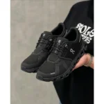 Elegant On Running Cloud 6 Shoes Waterproof Full Black For Men (SUP1830) - stayhit.in