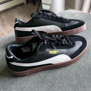 Elegant Puma Army Club Era Shoes Black White For Men (SUP3036) - stayhit.in