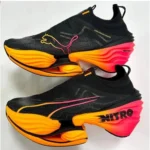 Elegant Puma Fast Rb Nitro Shoes Elite Black Sunsets Glow For Men (SUP1847) - stayhit.in