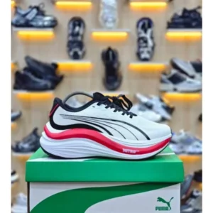 Elegant Puma Mag Max Nitro Elite Shoes White Red For Men (SUP1399) - stayhit.in