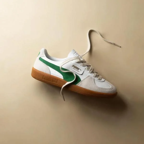 Elegant Puma Palermo Shoes White Green Gum For Men (SUP3049) - stayhit.in Elegant Puma Palermo Shoes White Green Gum For Men (SUP3049) - stayhit.in