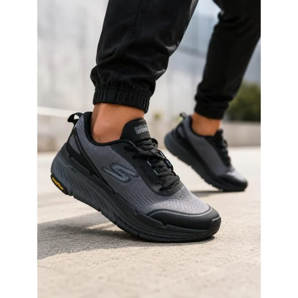 Elegant Skechers Max Cushion Shoes 2.0 Grey Black For Men (SUP1905) - stayhit.in