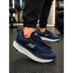 Elegant Skechers Max Cushion Shoes Blue White For Men (SUP1904) - stayhit.in