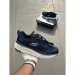 Elegant Skechers Max Cushion Shoes Blue White For Men (SUP1904) - stayhit.in
