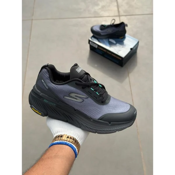 Elegant Skechers Max Cushion Shoes Purple Black For Men (SUP1906) - stayhit.in Elegant Skechers Max Cushion Shoes Purple Black For Men (SUP1906) - stayhit.in