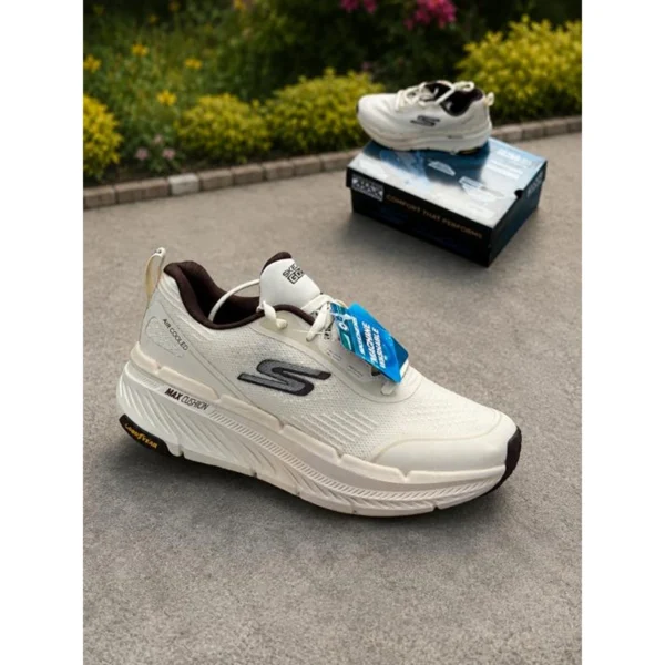 Elegant Skechers Max Cushion Shoes White For Men (SUP1907) - stayhit.in Elegant Skechers Max Cushion Shoes White For Men (SUP1907) - stayhit.in