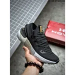 Elegant Under Armour Hovr Phantom Shoes Black Gold For Men (SUP3028) - stayhit.in