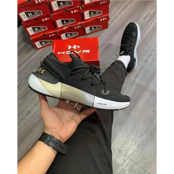 Elegant Under Armour Hovr Phantom Shoes Black Gold For Men (SUP3028) - stayhit.in Elegant Under Armour Hovr Phantom Shoes Black Gold For Men (SUP3028) - stayhit.in