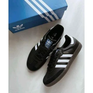 Imported Adidas Samba Og Shoes Black White For Men (HS1512) - stayhit.in