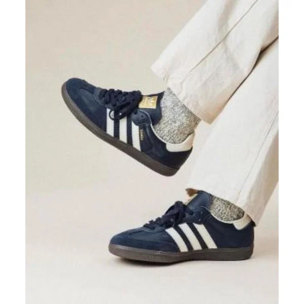 Imported Adidas Samba Shoes Navy Blue For Men (SUP1610) - stayhit.in