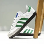 Imported Adidas Samba Shoes White Green For Men (HS1511) - stayhit.in