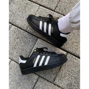 Imported Adidas Superstar Shoes Black White For Men (SUP3194) - stayhit.in