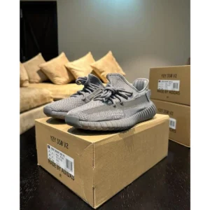 Imported Adidas Yeezy Boost 350 Shoes V2 Space Ash For Men (SUP3288) - stayhit.in