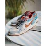 Imported Air Jordan 1 Low Shoes Repaired Denim For Men (SUP1250) - stayhit.in