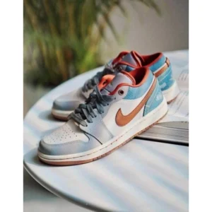 Imported Air Jordan 1 Low Shoes Repaired Denim For Men (SUP1250) - stayhit.in