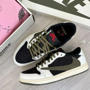 Imported Air Jordan Retro X Travis Scott Shoes Olive Green For Men (SUP1803) - stayhit.in