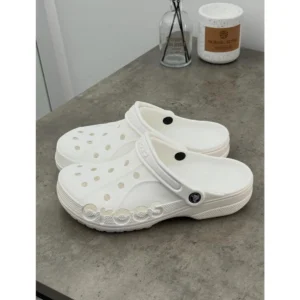 Imported Crocs Baya Clogs White For Men (HS1470) - stayhit.in