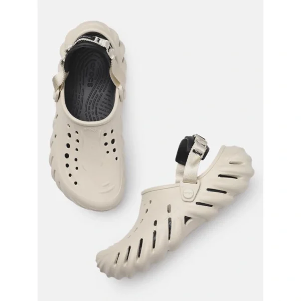 Imported Crocs Echo Clogs Sandal Beige For Men (HS1463) - stayhit.in