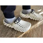 Imported Crocs Echo Clogs Sandal Beige For Men (HS1463) - stayhit.in