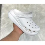 Imported Crocs Mega Crush Clogs White For Men (HS1460) - stayhit.in