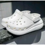 Imported Crocs Mega Crush Clogs White For Men (HS1460) - stayhit.in