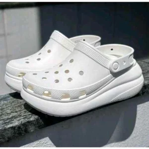 Imported Crocs Mega Crush Clogs White For Men (HS1460) - stayhit.in
