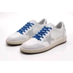 Imported Golden Goose Ball Star Sneakers White Silver Blue For Men (BOT3486) - stayhit.in