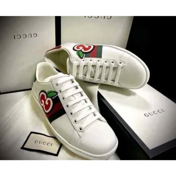 Imported Gucci Ace Low Gg Apple Patch White Shoes For Men (CSO2048) - stayhit.in Imported Gucci Ace Low Gg Apple Patch White Shoes For Men (CSO2048) - stayhit.in