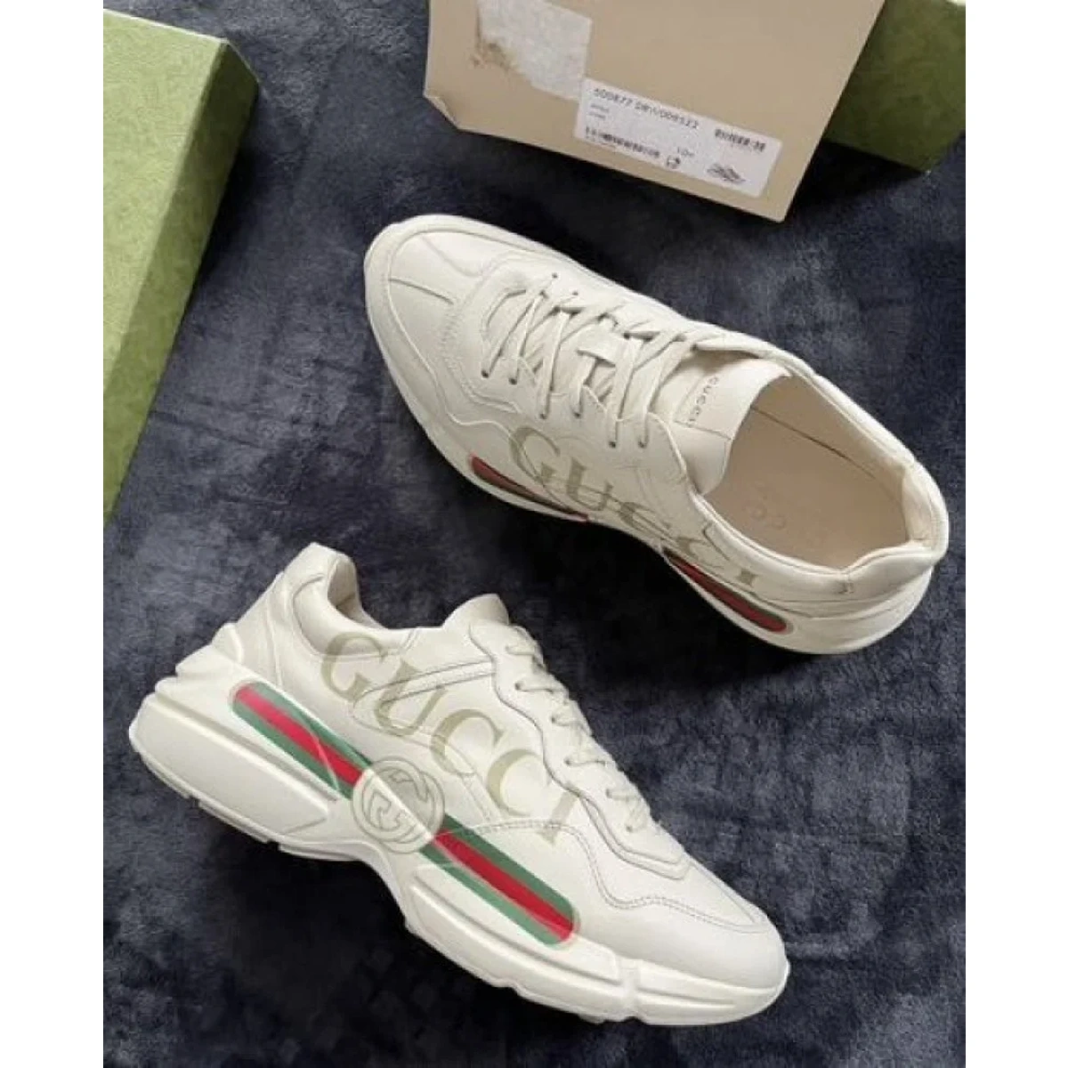 Imported Gucci Rhyton Sneaker With Full Accessories For Men (JH307) - stayhit.in Imported Gucci Rhyton Sneaker With Full Accessories For Men (JH307) - stayhit.in