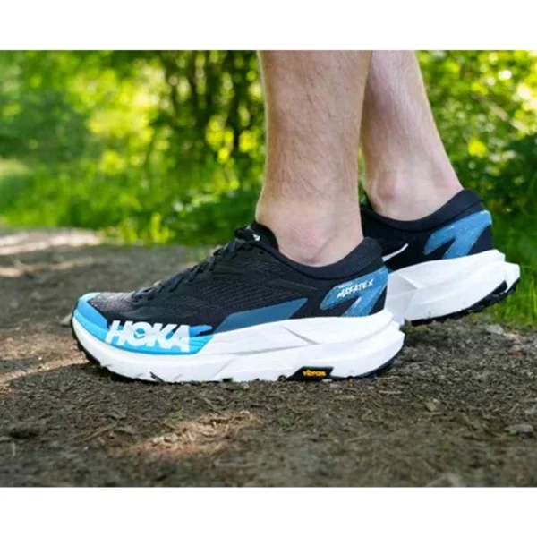Imported Hoka Mafate X Trail Runners Shoes Black Skyward Blue For Men (SUP1610) - stayhit.in Imported Hoka Mafate X Trail Runners Shoes Black Skyward Blue For Men (SUP1610) - stayhit.in