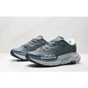 Imported Hoka Mafate X Trail Runners Shoes Grey For Men (SUP1611) - stayhit.in