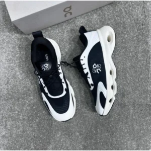 Imported Loewe X On Cloud Solo Shoes White Black For Men (SUP3097) - stayhit.in