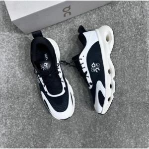 Imported Loewe X On Cloud Solo Shoes White Black For Men (SUP3097) - stayhit.in