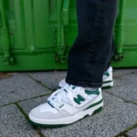 Imported New Balance 550 Shoes White Green For Men (HS1514) - stayhit.in