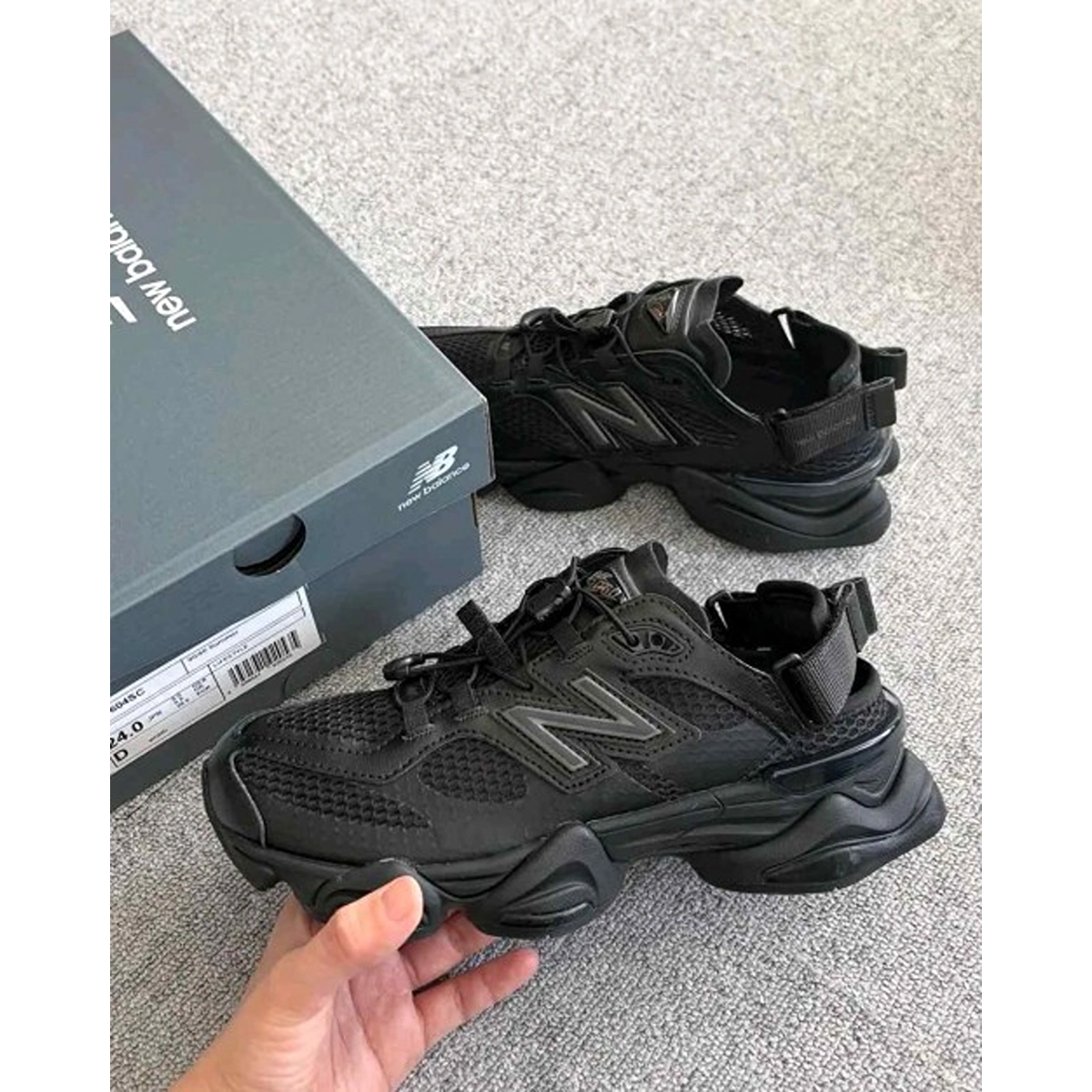 Imported New Balance 9060 Shoes Black For Men (SUP1818) - stayhit.in Imported New Balance 9060 Shoes Black For Men (SUP1818) - stayhit.in