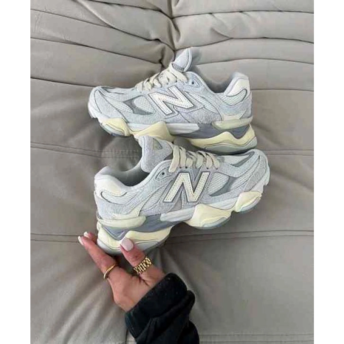 Imported New Balance 9060 Shoes Quartz Grey For Men (SUP1893) - stayhit.in