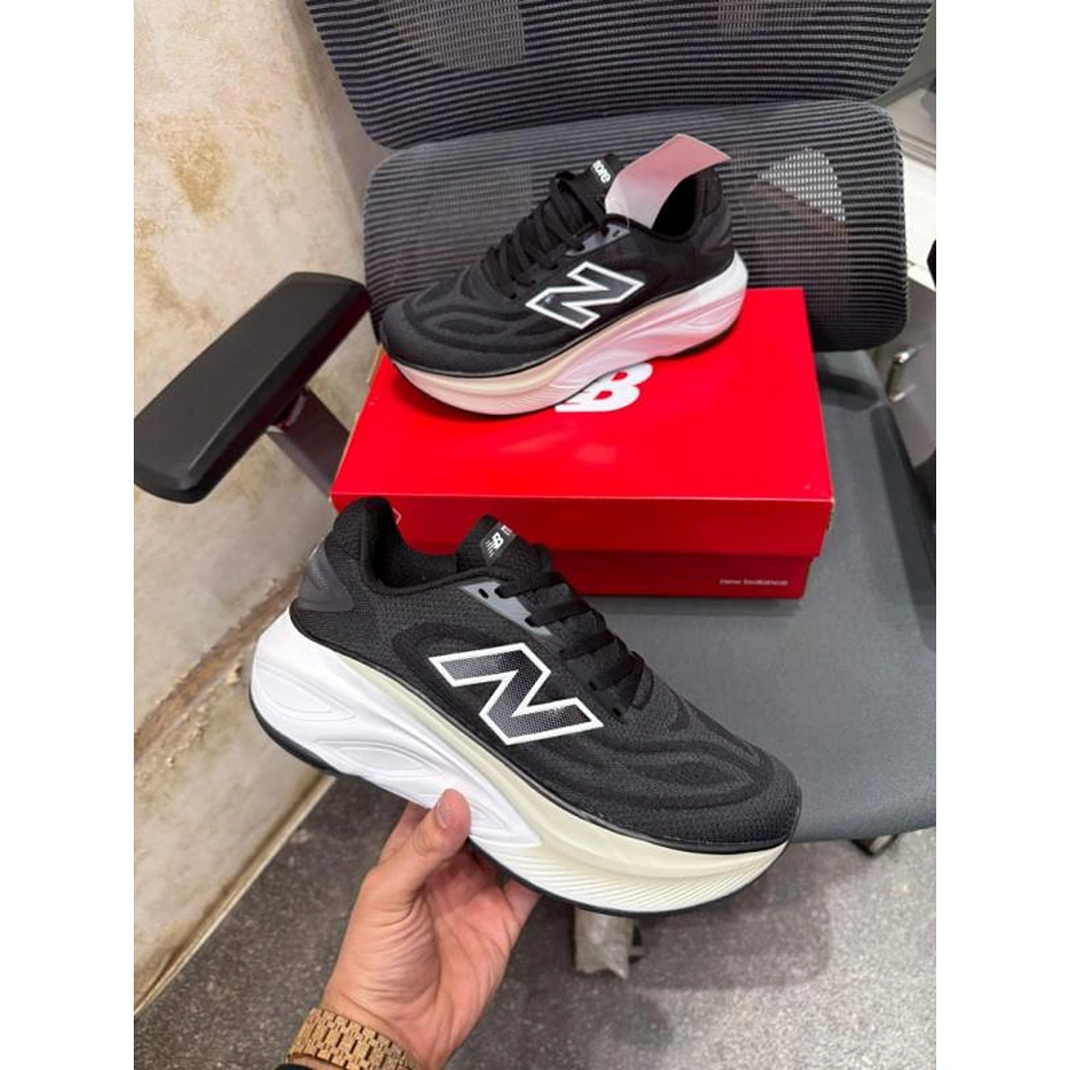 Imported New Balance Fresh Foam Shoes More V4 Black New For Men (SUP2991) - stayhit.in Imported New Balance Fresh Foam Shoes More V4 Black New For Men (SUP2991) - stayhit.in