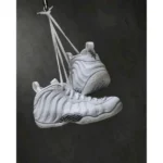 Imported Nike Air Foamposite Shoes One Triple White For Men (SUP1884) - stayhit.in