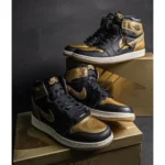 Imported Nike Air Jordan 1 Retro Shoes High Og Black Gold For Men (SUP2986) - stayhit.in