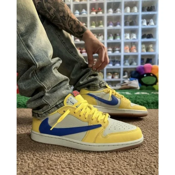 Imported Nike Air Jordan 1 X Travis Scott Shoes Canary For Men (SUP3296) - stayhit.in Imported Nike Air Jordan 1 X Travis Scott Shoes Canary For Men (SUP3296) - stayhit.in