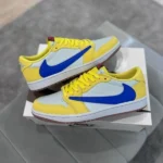 Imported Nike Air Jordan 1 X Travis Scott Shoes Canary For Men (SUP3296) - stayhit.in