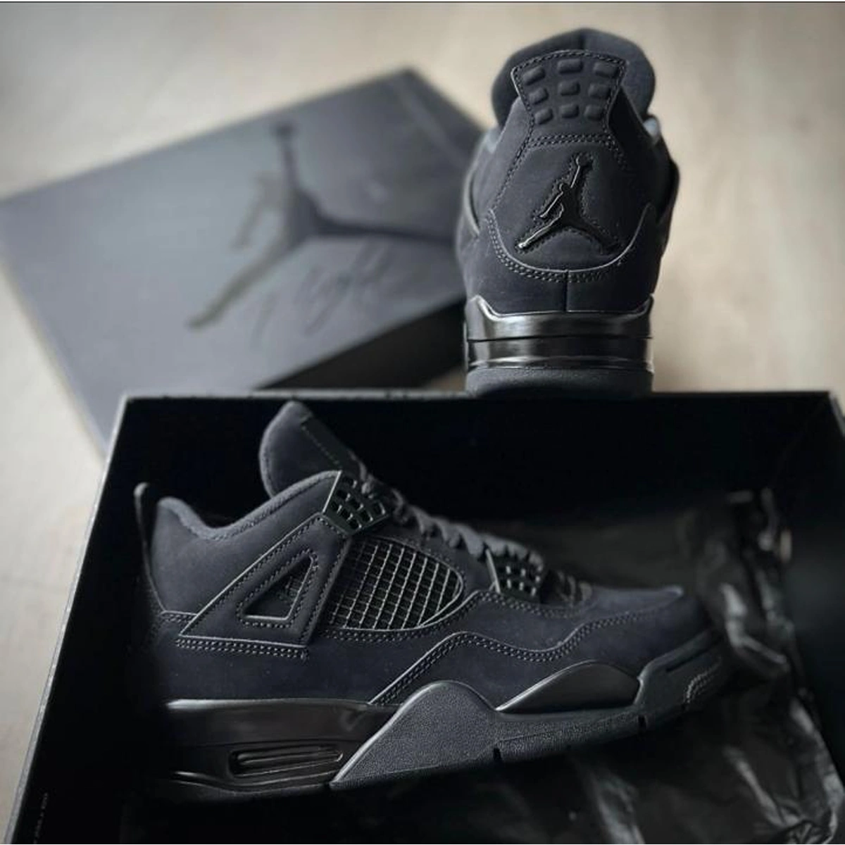 Imported Nike Air Jordan 4 Shoes Black Cat For Men (SUP3291) - stayhit.in Imported Nike Air Jordan 4 Shoes Black Cat For Men (SUP3291) - stayhit.in