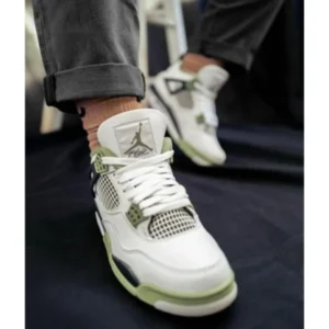 Imported Nike Air Jordan Shoes Retro 4 Seafoam For Men (SUP2980) - stayhit.in