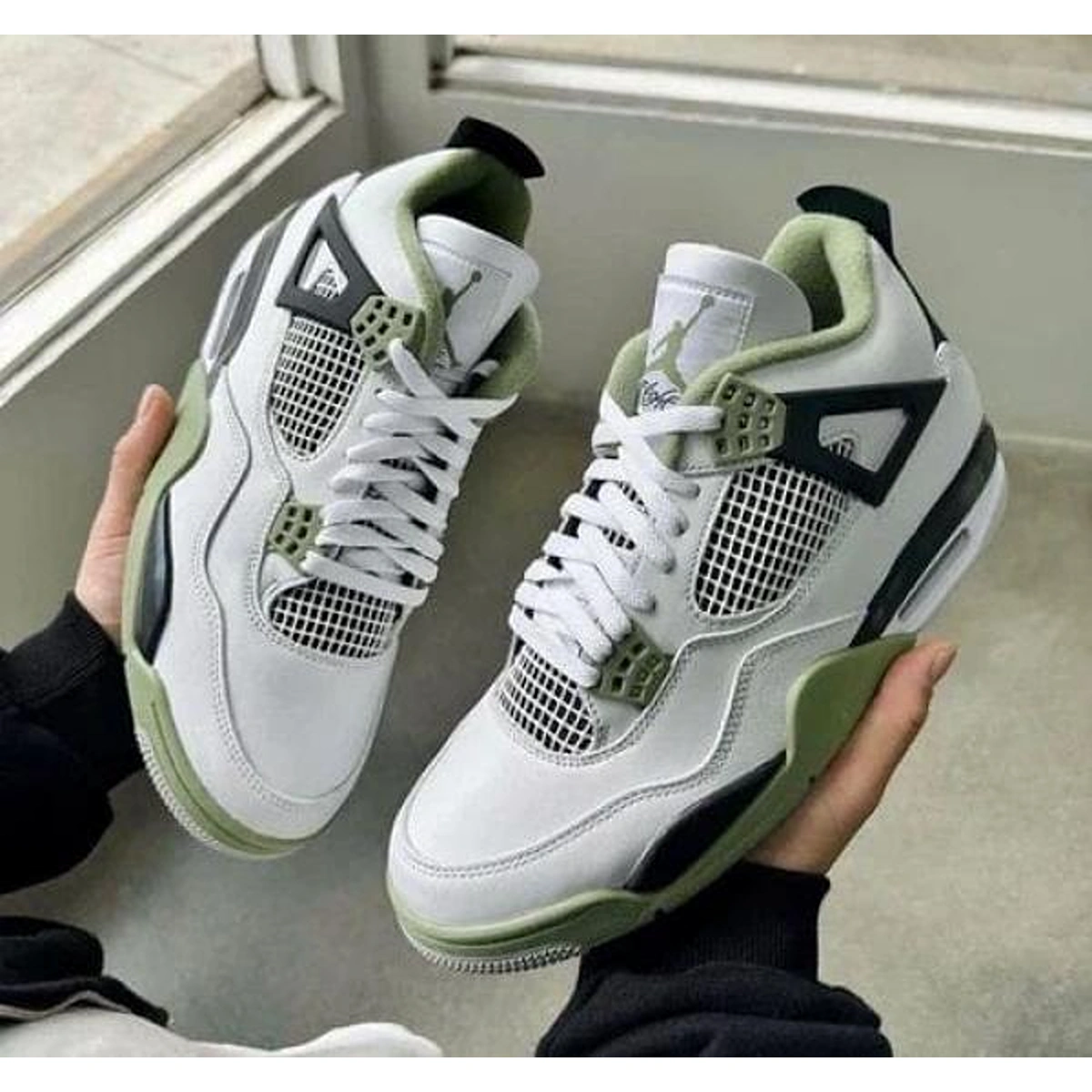 Imported Nike Air Jordan Shoes Retro 4 Seafoam For Men (SUP2980) - stayhit.in Imported Nike Air Jordan Shoes Retro 4 Seafoam For Men (SUP2980) - stayhit.in