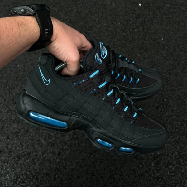Imported Nike Air Max 95 Shoes Black Laser Blue For Men (SUP2994) - stayhit.in Imported Nike Air Max 95 Shoes Black Laser Blue For Men (SUP2994) - stayhit.in