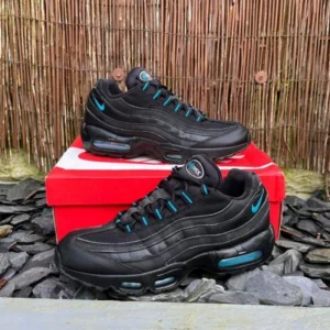Imported Nike Air Max 95 Shoes Black Laser Blue For Men (SUP2994) - stayhit.in