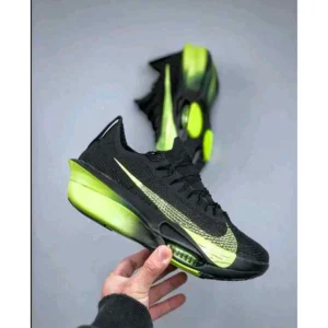 Imported Nike Air Zoom Alphafly 3 Shoes Black Green Running For Men (SUP3172) - stayhit.in