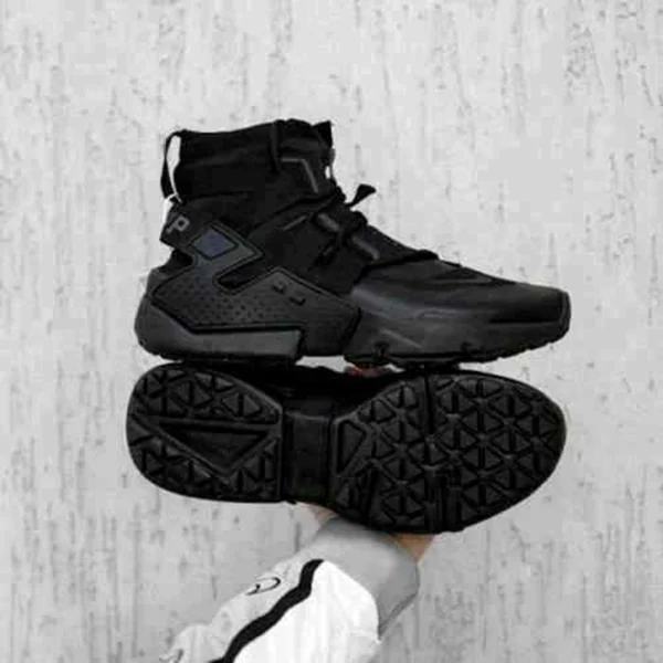 Imported Nike Huarache Grip Gs Shoes Triple Black For Men (SUP1174) - stayhit.in Imported Nike Huarache Grip Gs Shoes Triple Black For Men (SUP1174) - stayhit.in